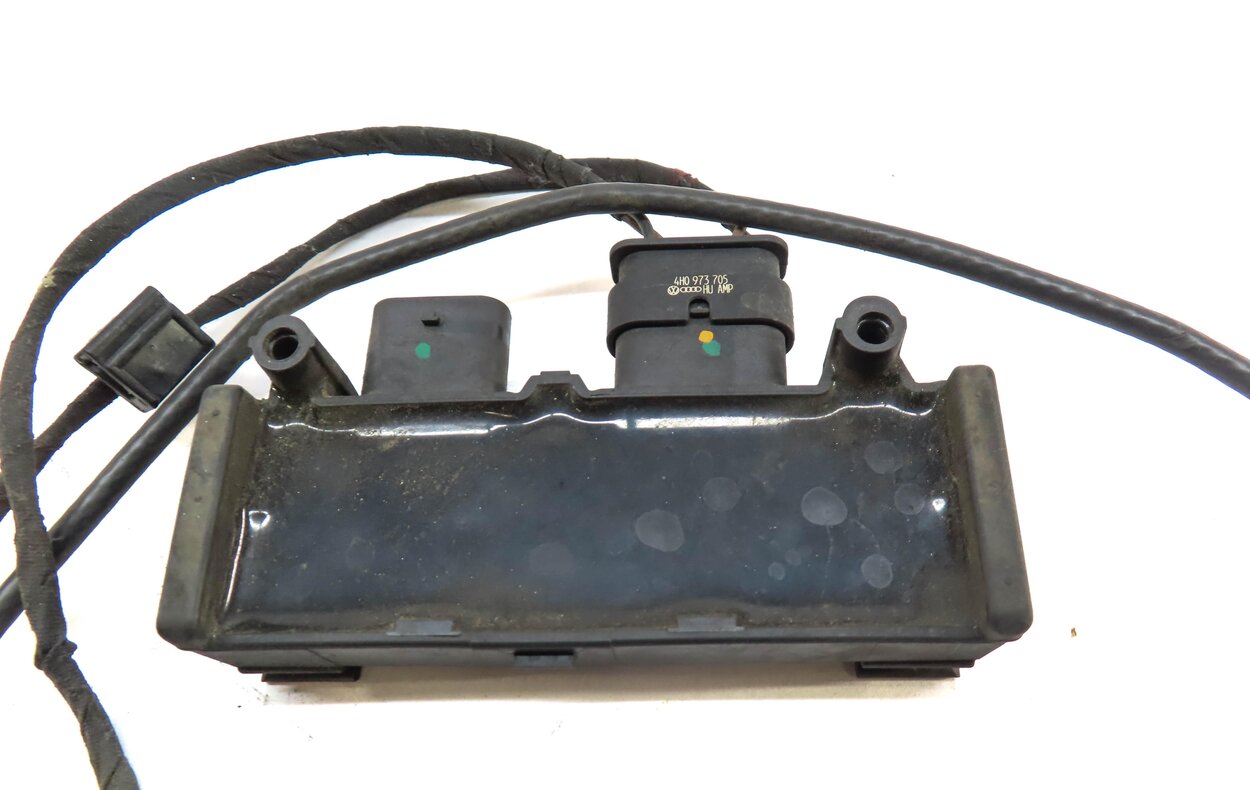 Thumbnail 3: 2014 AUDI A8 (D4 4H) REAR TRUNK EASY OPEN KICK PANEL CONTROL MODULE w/ ANTENNA