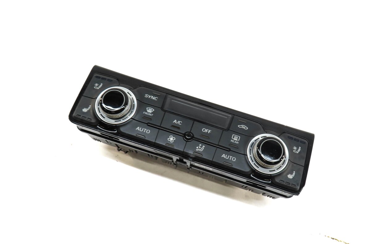 2011-2014 AUDI A8 S8 (D4 4H) FRONT HEATER A/C TEMPERAUTRE CONTROL (w/ SEAT VENT)