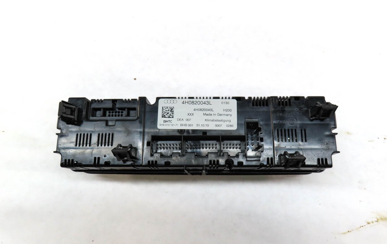 Thumbnail 6: 2011-2014 AUDI A8 S8 (D4 4H) FRONT HEATER A/C TEMPERAUTRE CONTROL (w/ SEAT VENT)