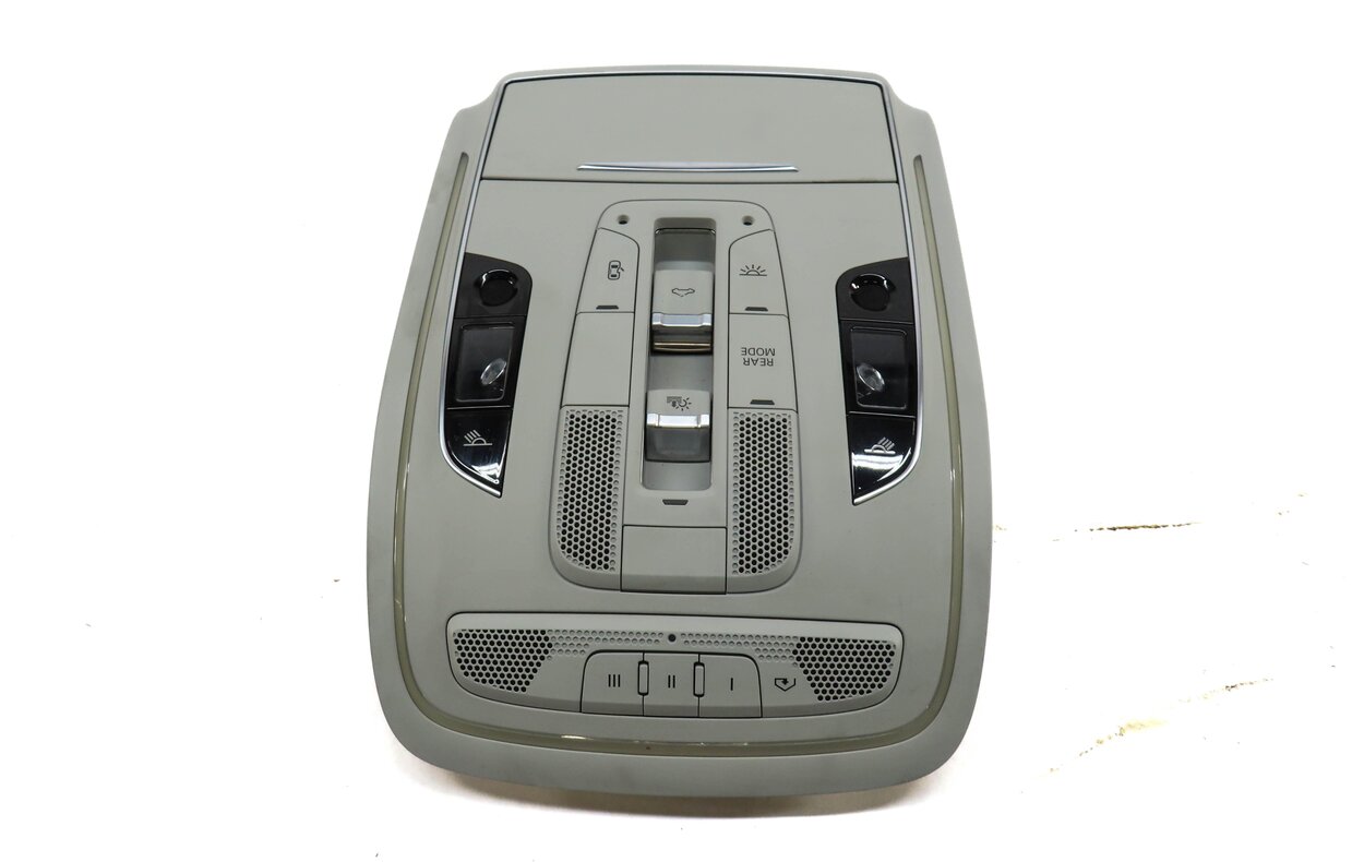 Thumbnail 3: 2014 AUDI A8 (D4 4H) FRONT DOMELIGHT INTERIOR MAP READING DOME LIGHT LAMP (GRAY)