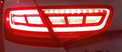 Thumbnail 2: 2011-2014 AUDI A8 S8 (D4 4H) LEFT DRIVER REAR TRUNK LED TAILLIGHT LIGHT LAMP