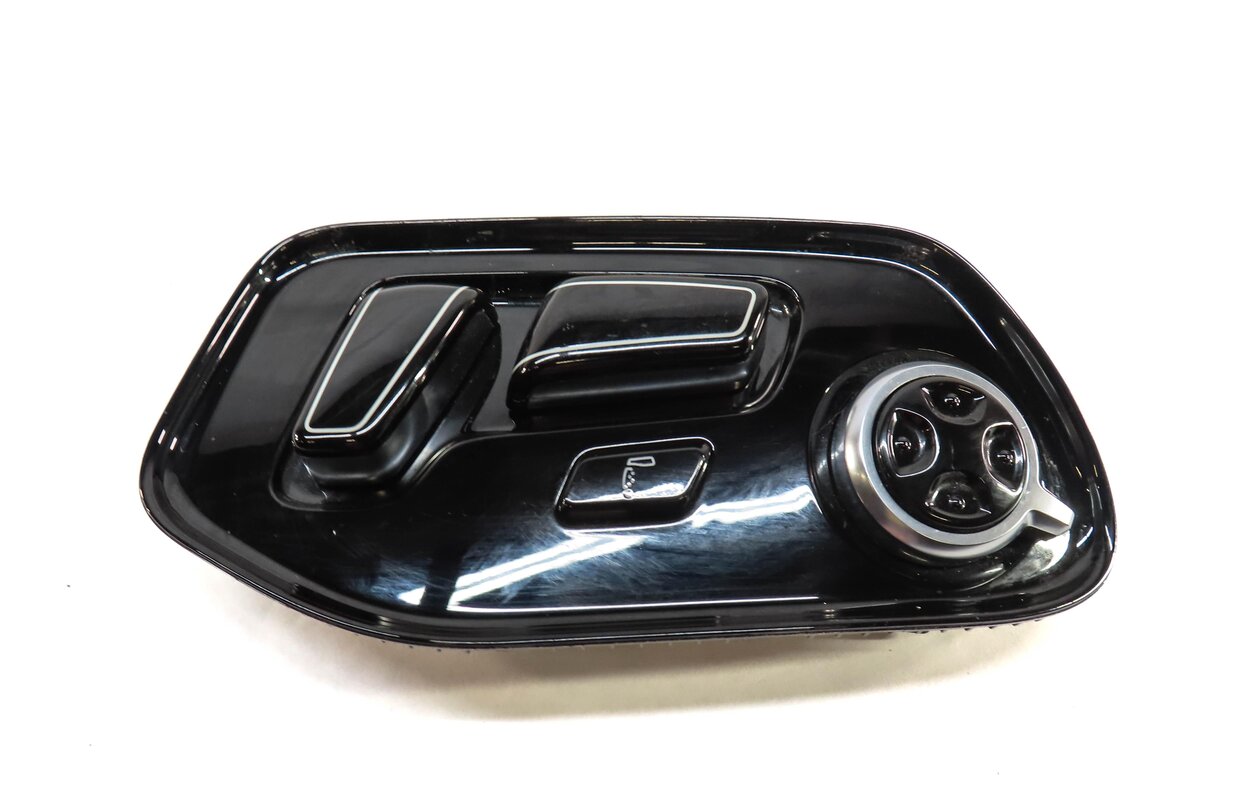 Thumbnail 3: 2014 AUDI A8 (D4 4H) FRONT LEFT DRIVER SEAT ADJUST ADJUSTMENT SWITCH w/ TRIM