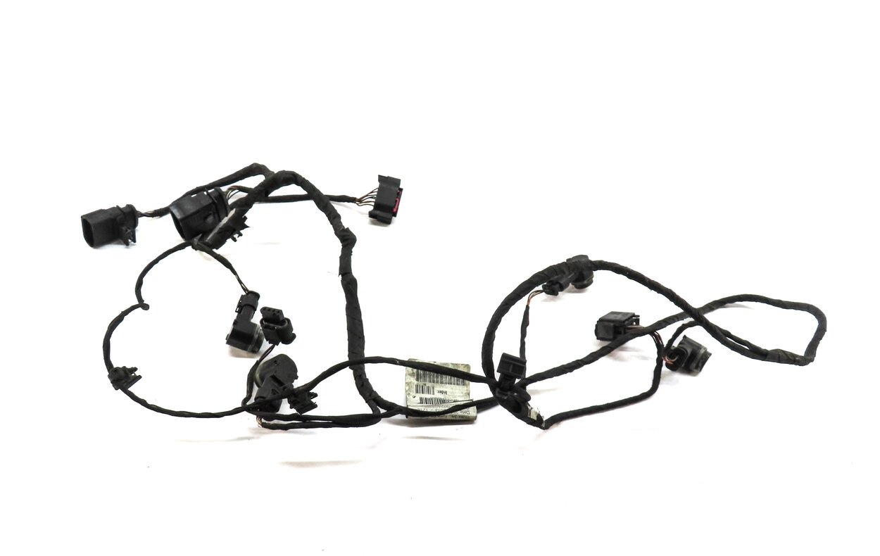 Thumbnail 2: 2014 AUDI A8 (D4 4H) REAR PDC PARK SENSOR SET w/ HARNESS (GLACIER WHITE 2Y)