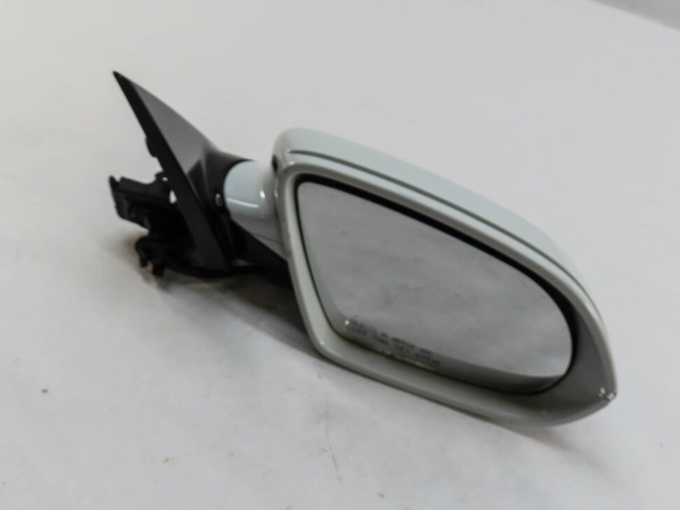2011-2014 AUDI A8 S8 (D4 4H) RIGHT P-FOLD HEATED MEM AUTODIM DOOR MIRROR (WHITE)