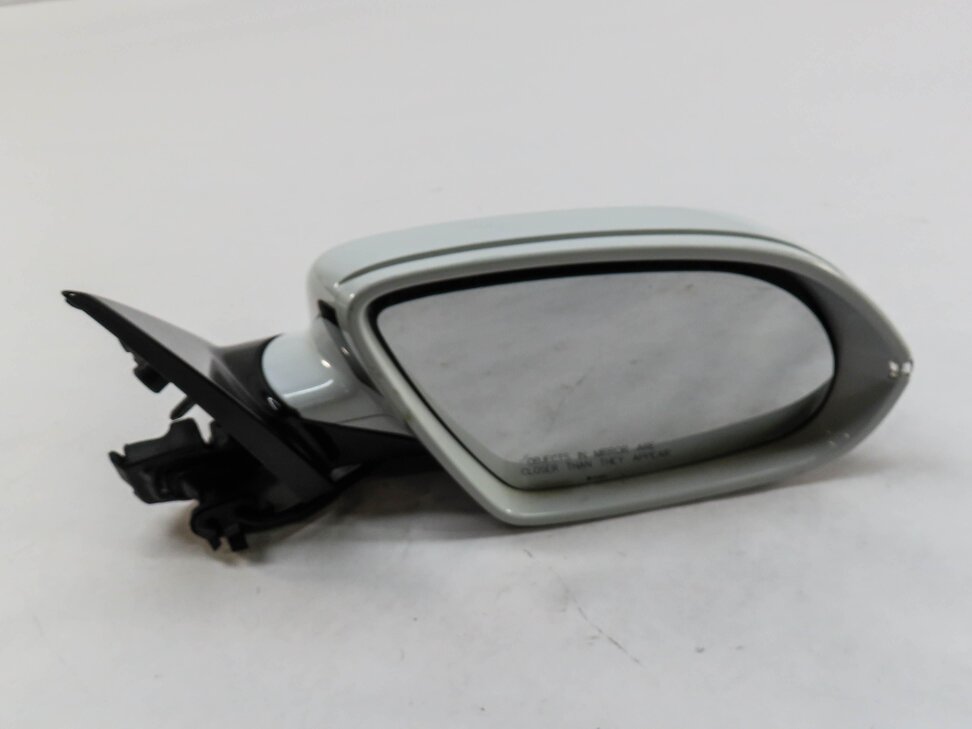 Thumbnail 3: 2011-2014 AUDI A8 S8 (D4 4H) RIGHT P-FOLD HEATED MEM AUTODIM DOOR MIRROR (WHITE)