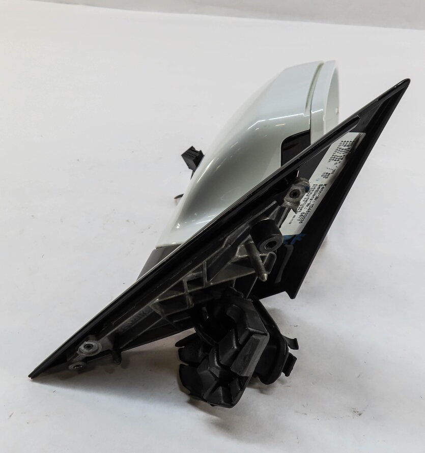 Thumbnail 4: 2011-2014 AUDI A8 S8 (D4 4H) RIGHT P-FOLD HEATED MEM AUTODIM DOOR MIRROR (WHITE)