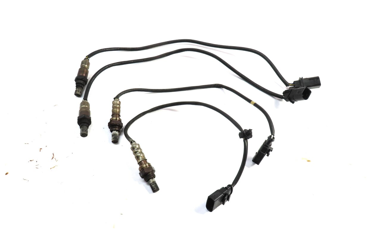 Thumbnail 2: 2014 AUDI A8 (D4 4H) 3.0L CTUB PRE POST CAT O2 OXYGEN LAMBDA PROBE SENSOR SET