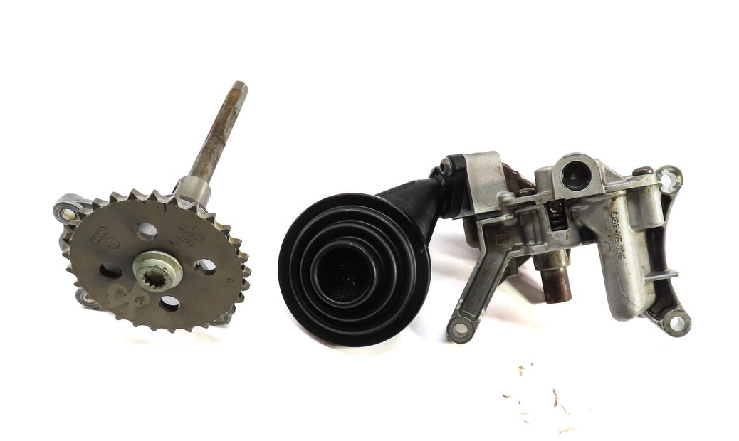 Thumbnail 2: 2014 AUDI A8 (D4 4H) 3.0L CTUB SUPERCHARGED ENGINE OIL PUMP w/ PICKUP & SHAFT