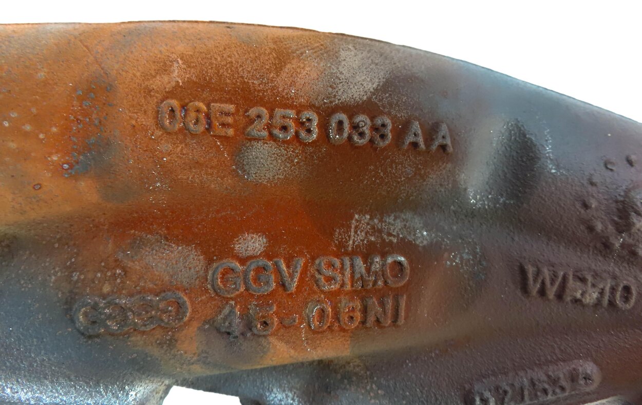 Thumbnail 10: 10-18 AUDI A6 A7 A8 Q7 S4 S5 B8 8T 8K C7 D4 4G8 4H 4L 3.0L EXHAUST MANIFOLD SET