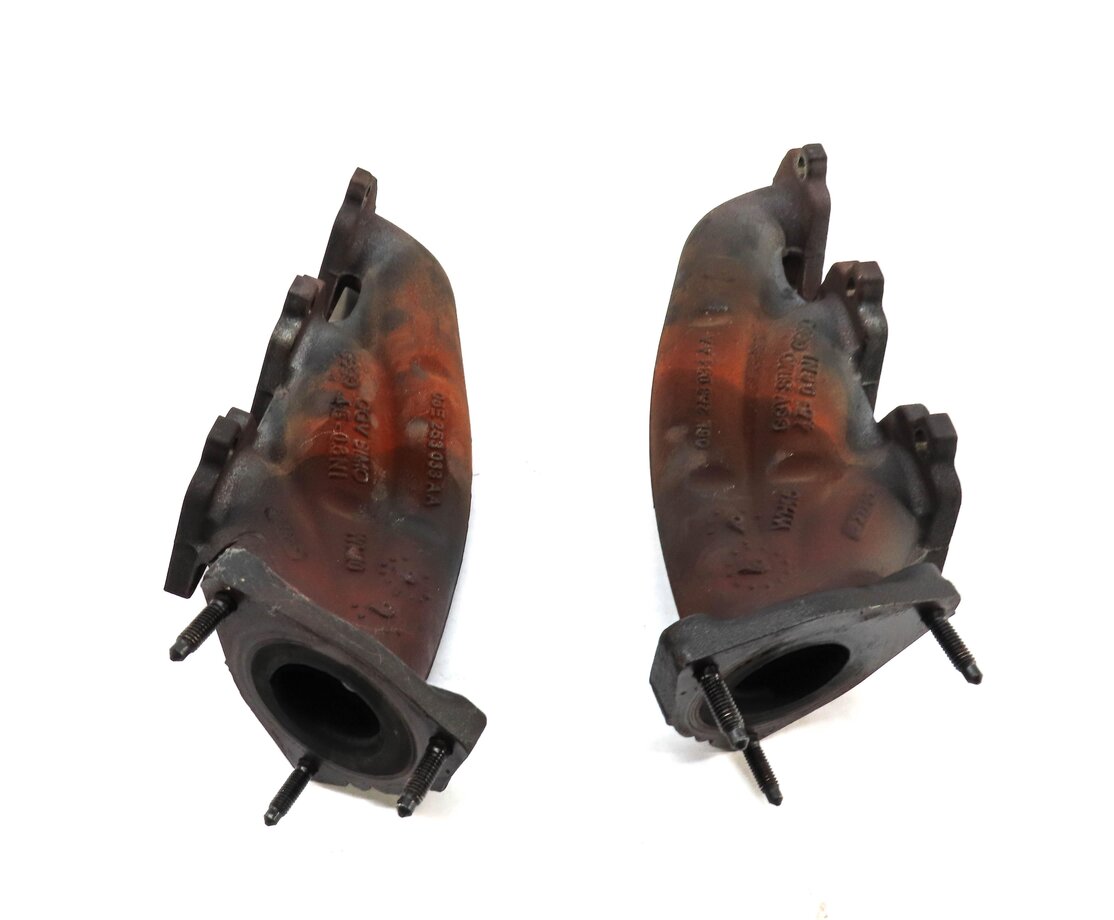 Thumbnail 4: 10-18 AUDI A6 A7 A8 Q7 S4 S5 B8 8T 8K C7 D4 4G8 4H 4L 3.0L EXHAUST MANIFOLD SET