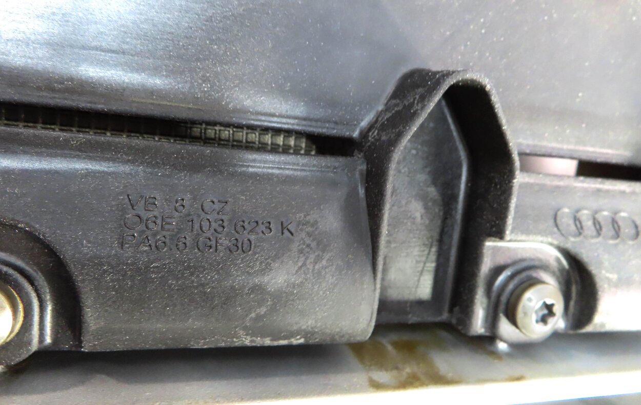Thumbnail 7: 2014 AUDI A8 (D4 4H) 3.0L CTUB SUPERCHARGED ENGINE UPPER OIL PAN CRADLE
