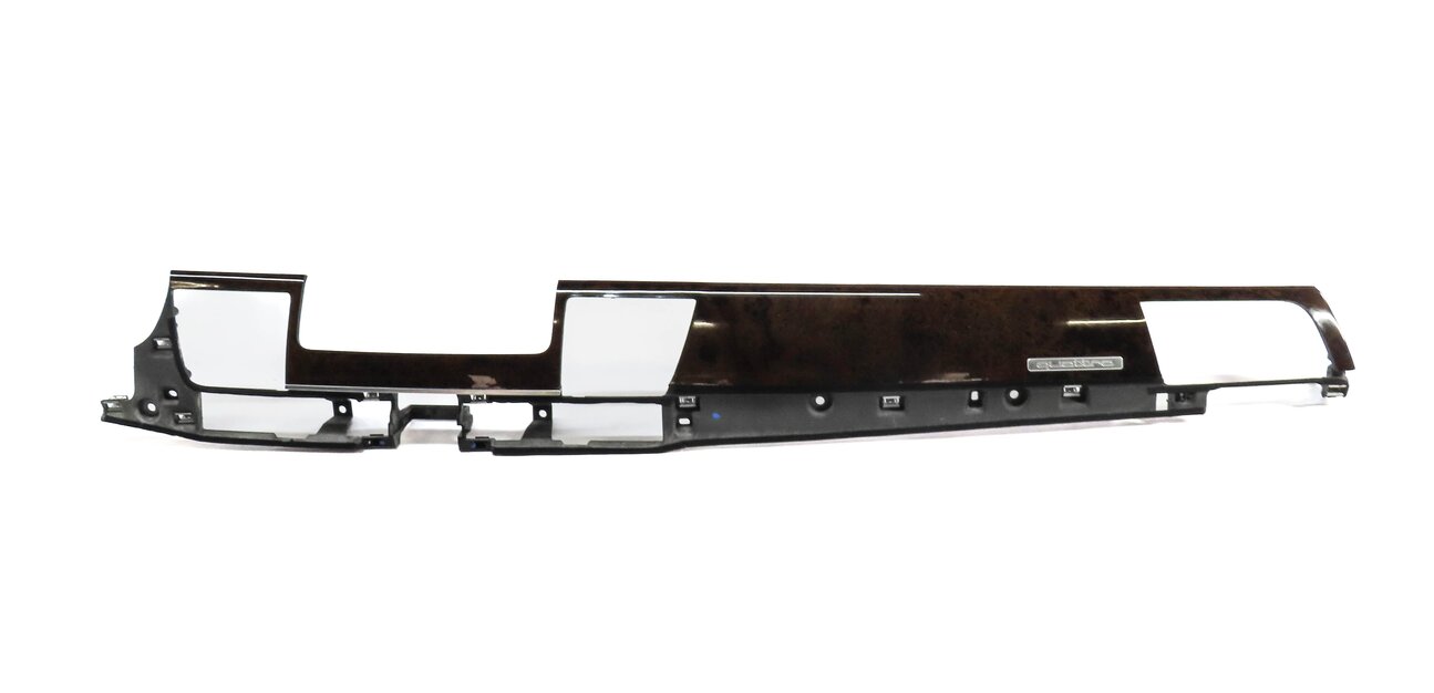 Thumbnail 13: 2014 AUDI A8 (D4 4H) DASH DOOR CONSOLE INTERIOR WOOD TRIM SET (BROWN WALNUT)