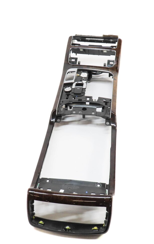 Thumbnail 14: 2014 AUDI A8 (D4 4H) DASH DOOR CONSOLE INTERIOR WOOD TRIM SET (BROWN WALNUT)