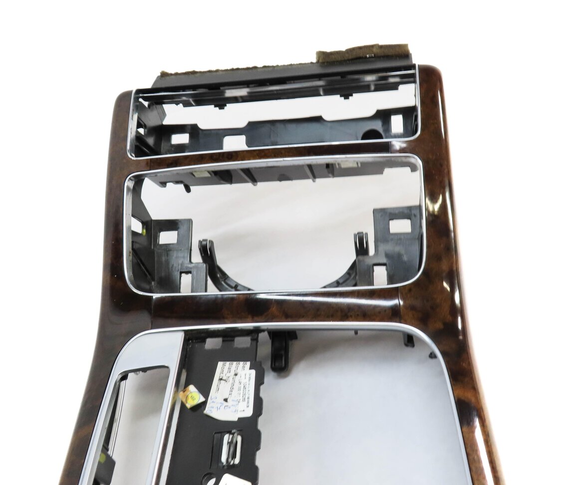 Thumbnail 15: 2014 AUDI A8 (D4 4H) DASH DOOR CONSOLE INTERIOR WOOD TRIM SET (BROWN WALNUT)