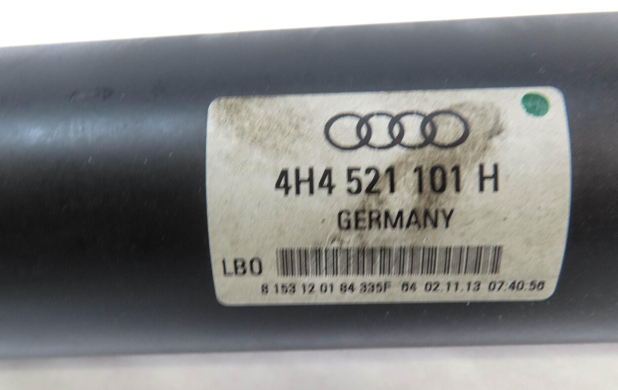 Thumbnail 4: 11-18 AUDI A8 A8L (D4 4H) LWB LONG WHEEL BASE REAR DRIVESHAFT DRIVELINE SHAFT