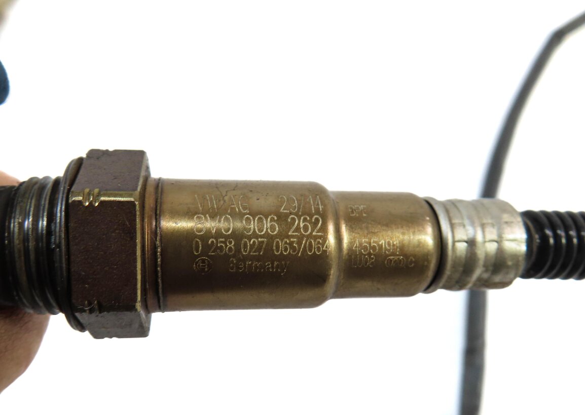 Thumbnail 4: 2015 AUDI A3 (8V) 2.0L TURBO CNTC ENGINE PRE POST CAT O2 OXYGEN SENSOR SET 2