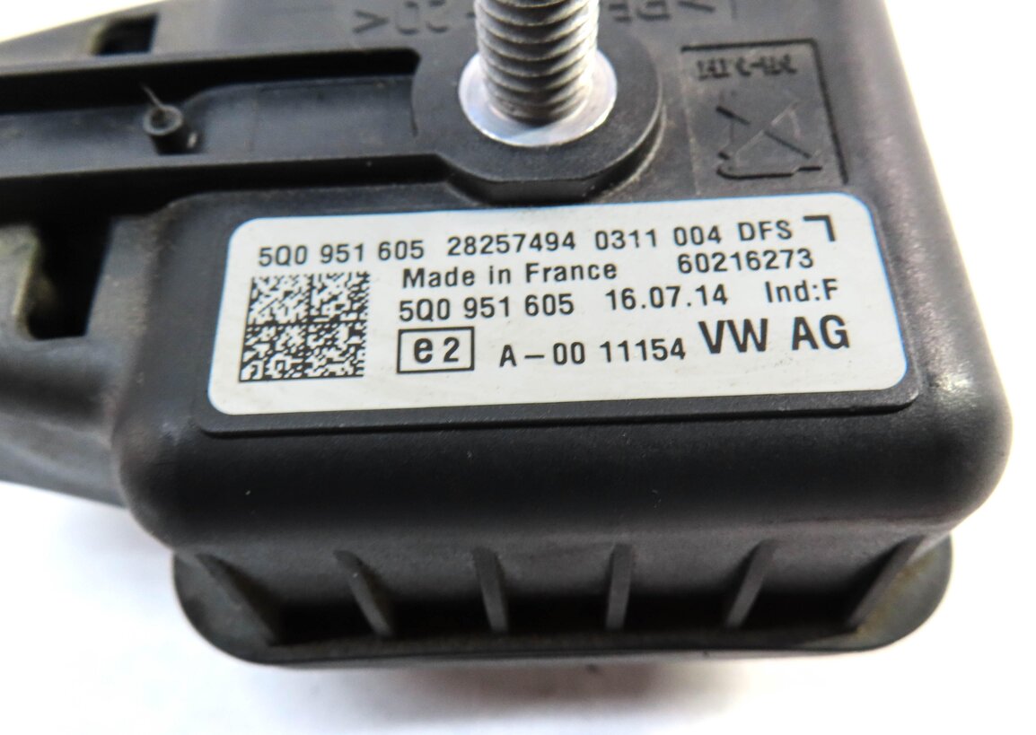 Thumbnail 4: 2015 AUDI A3 (8V) ANTI-THEFT ALARM SIREN HORN 5Q0951605