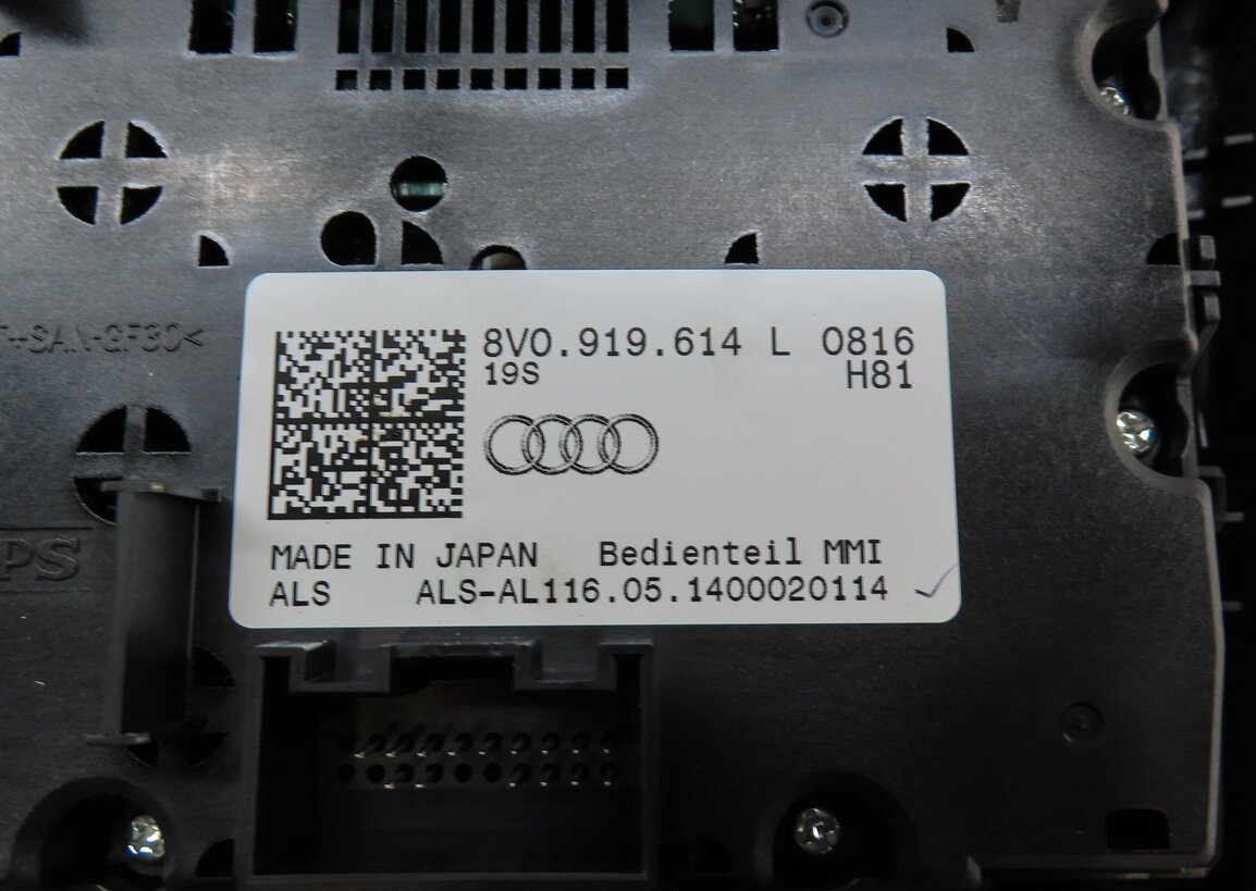 Thumbnail 5: 15-18 AUDI A3 S3 (8V) RADIO STEREO GPS NAVIGATION MEDIA MMI CONTROL SWITCH KNOB