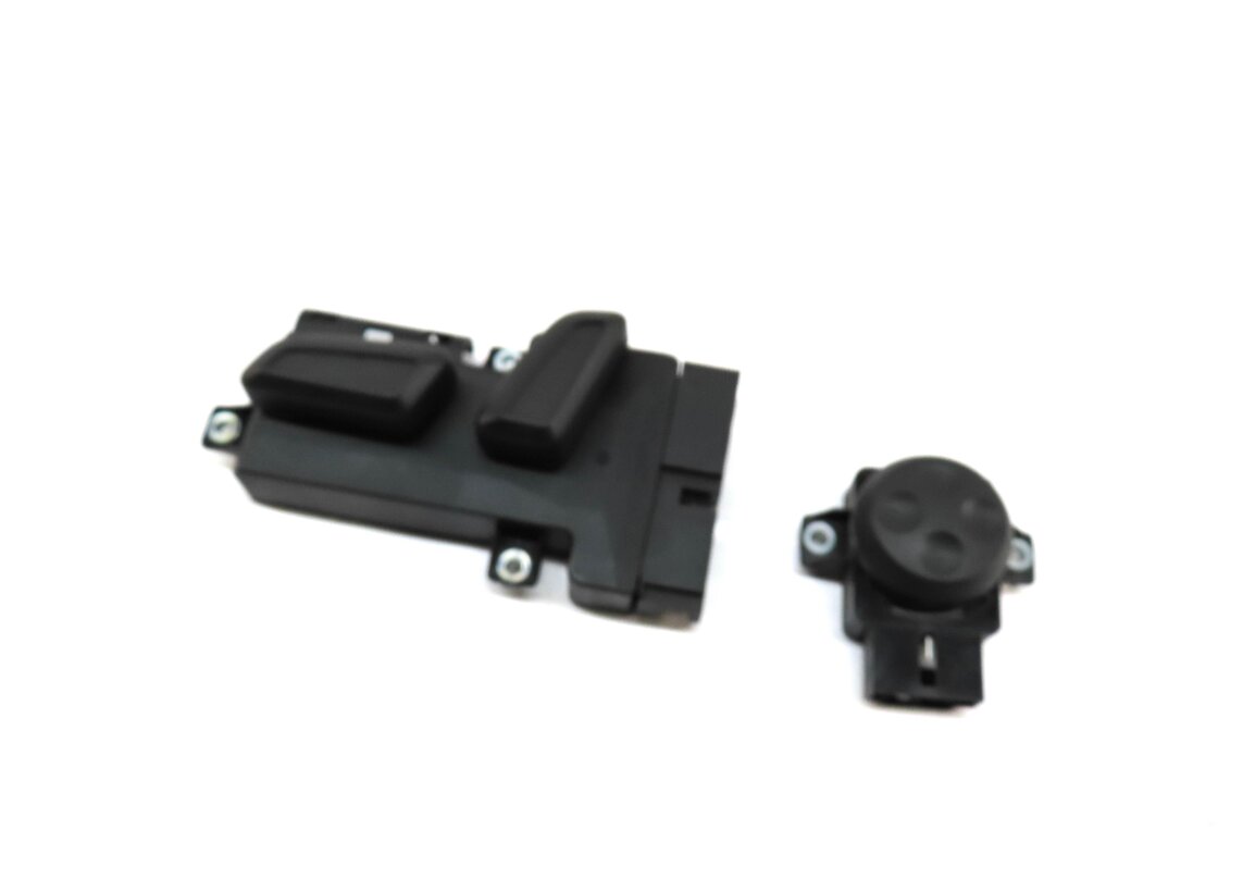 2015 AUDI A3 (8V) FRONT LEFT SEAT ADJUSTMENT ADJUST & LUMBAR SWITCH SET (BLACK)