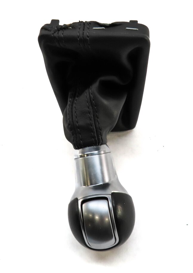 Thumbnail 5: 2015 AUDI A3 (8V) FLOOR SHIFTER LEVER HANDLE & BOOT (BLACK & SILVER STronic)