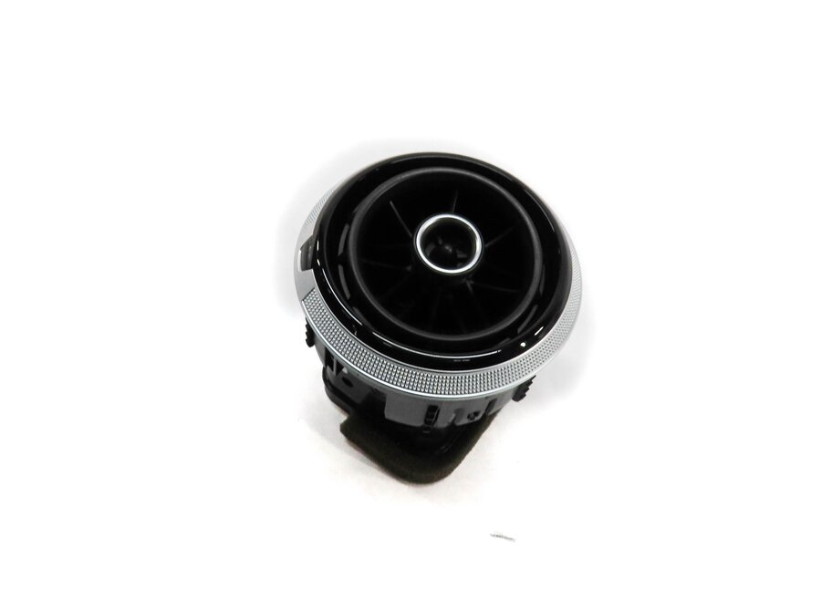 2015 AUDI A3 8V FRONT DASH HVAC A/C HEATER AIR VENT (BLACK & SILVER) 8V0820901C