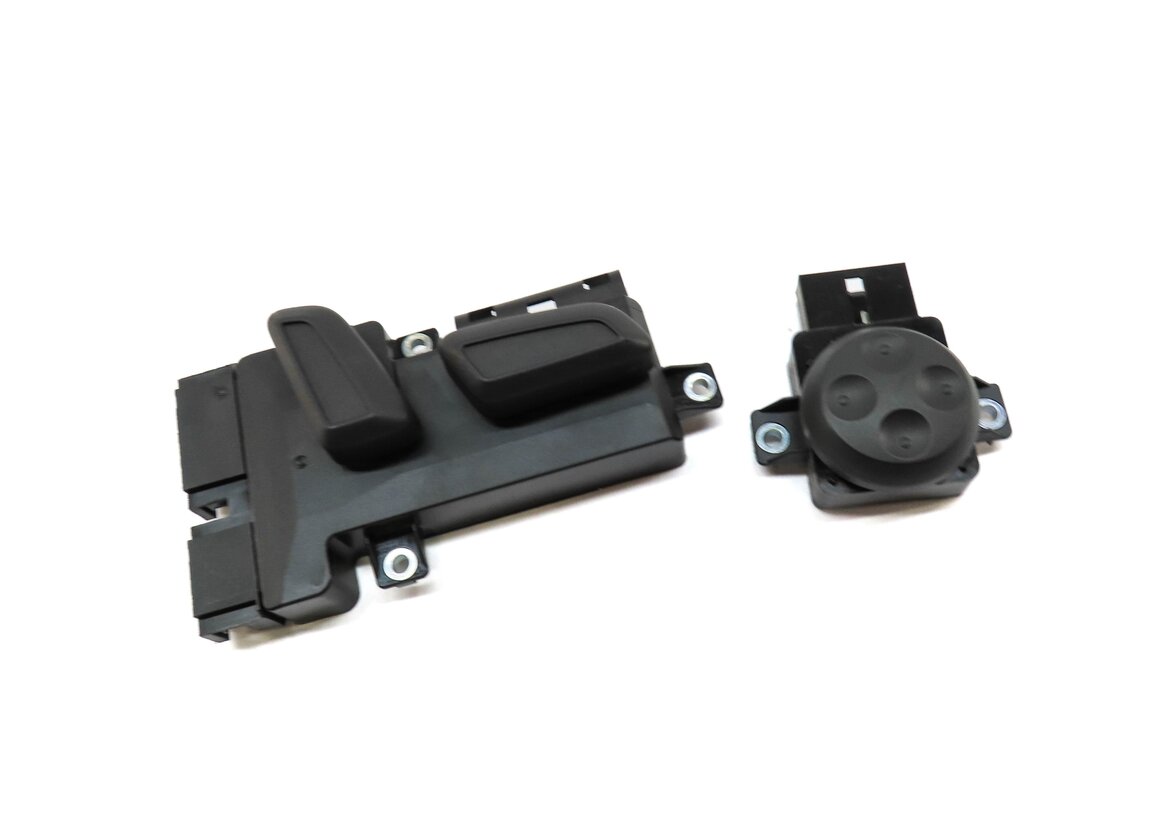 15 AUDI A3 8V FRONT RIGHT PASSENGER SEAT ADJUSTMENT ADJUST & LUMBAR SWITCH BLACK