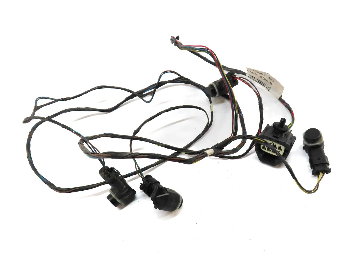 Thumbnail 1: 2012 RANGE ROVER SPORT (L320) REAR PARK DISTANCE PDC SENSOR SET4 BLACK & HARNESS