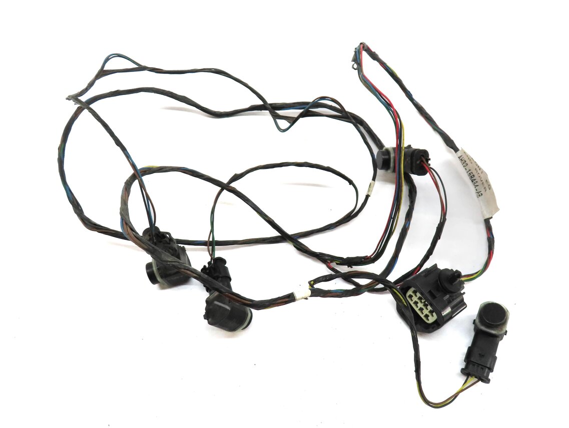 Thumbnail 2: 2012 RANGE ROVER SPORT (L320) REAR PARK DISTANCE PDC SENSOR SET4 BLACK & HARNESS