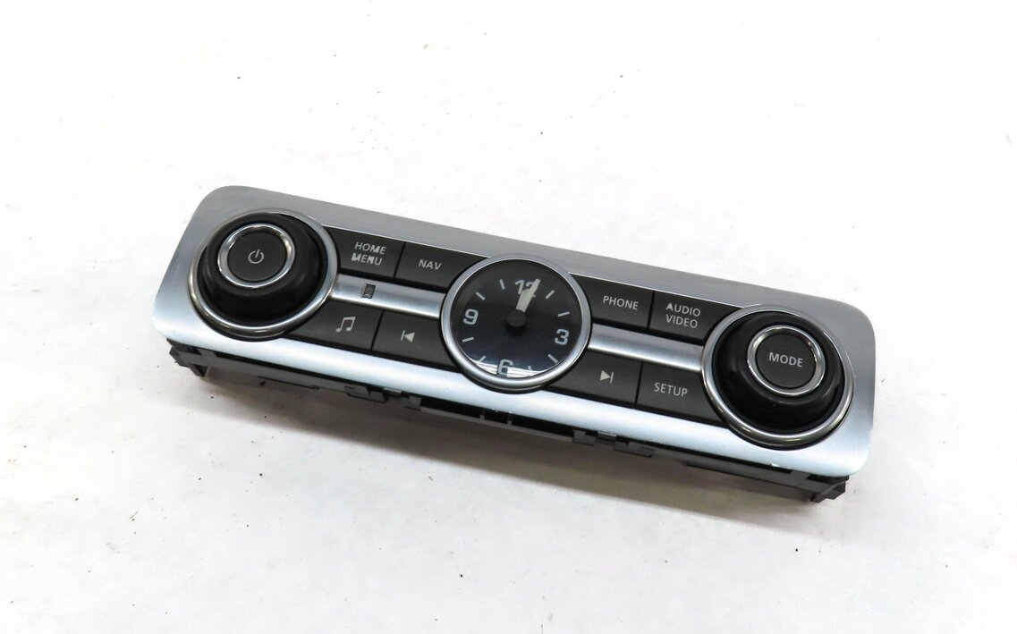 2012-2013 RANGE ROVER SPORT L320 RADIO STEREO CLOCK PANEL w/ POLLUTION SENSOR