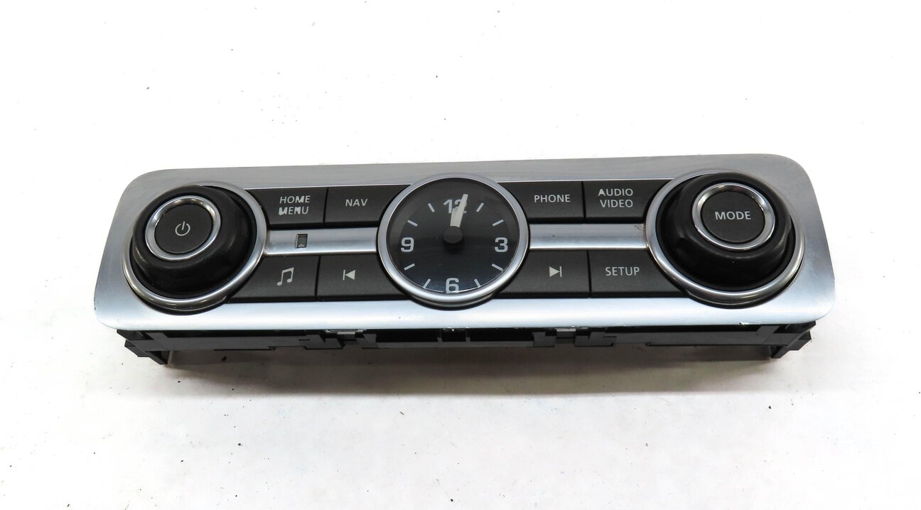 Thumbnail 3: 2012-2013 RANGE ROVER SPORT L320 RADIO STEREO CLOCK PANEL w/ POLLUTION SENSOR