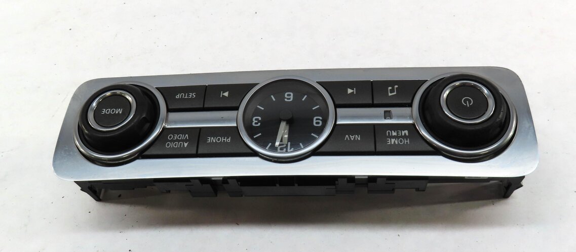Thumbnail 4: 2012-2013 RANGE ROVER SPORT L320 RADIO STEREO CLOCK PANEL w/ POLLUTION SENSOR