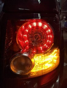 Thumbnail 2: 12-13 RANGE ROVER SPORT (L320) RIGHT PASSENGER REAR TAILLIGHT BRAKE LIGHT LAMP