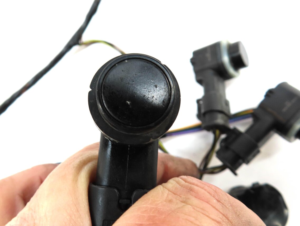 Thumbnail 4: 2012 RANGE ROVER SPORT (L320) REAR PARK DISTANCE PDC SENSOR SET4 BLACK & HARNESS