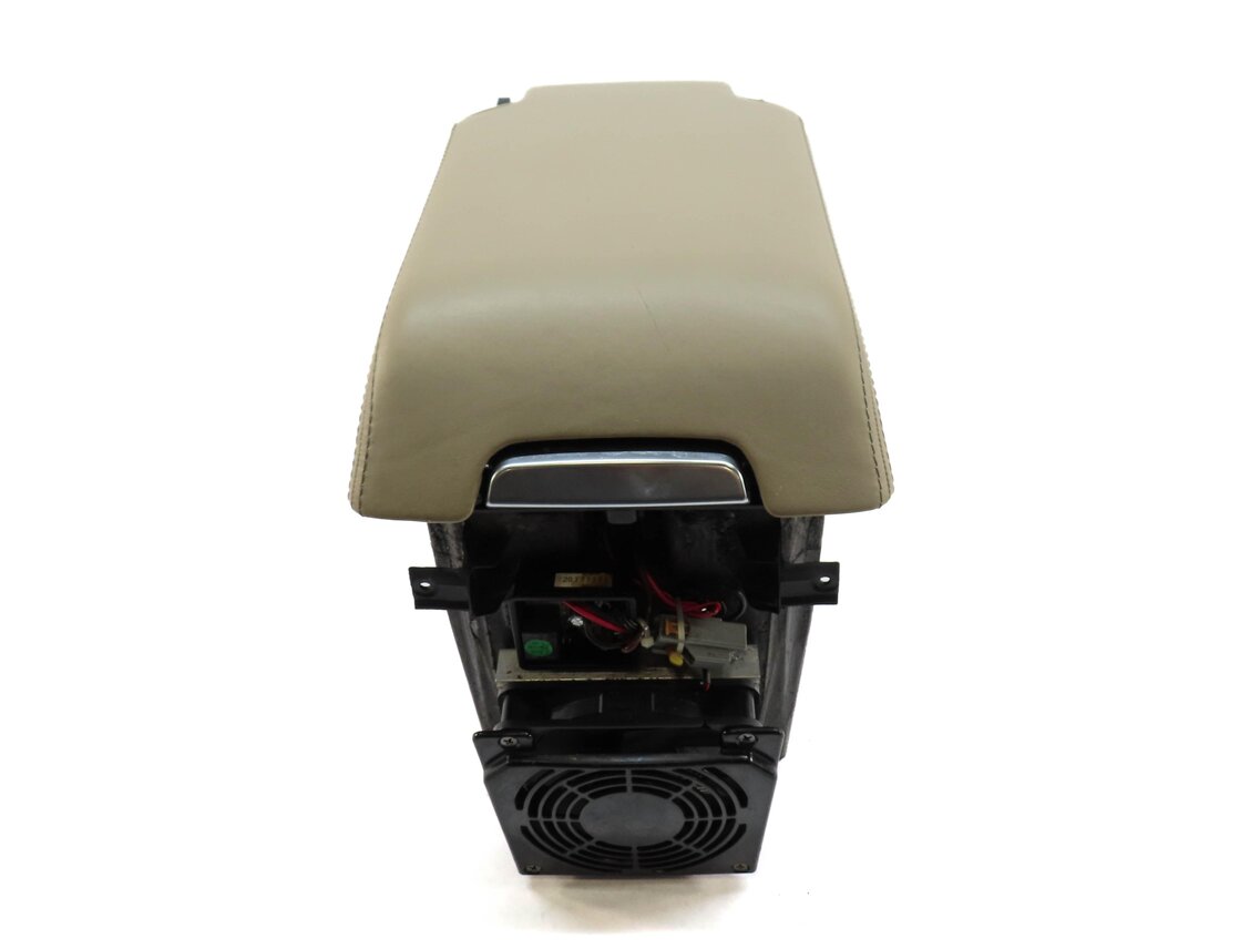 Thumbnail 3: 2010-2013 RANGE ROVER SPORT (L320) FRONT CENTER CONSOLE w/ COOLER (ALMOND BEIGE)