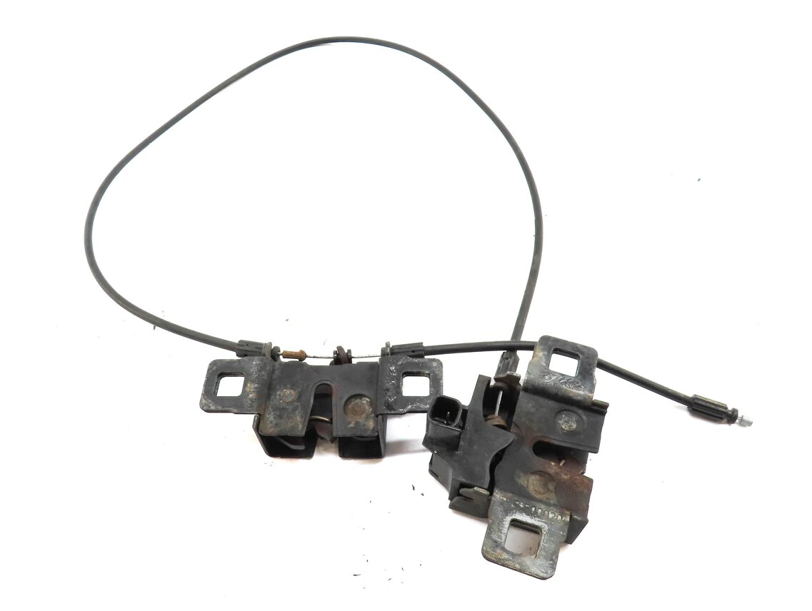 Thumbnail 4: 2012 RANGE ROVER SPORT (L320) HOOD LEFT & RIGHT LOWER HOOD LATCH SET 2 w/ CABLE