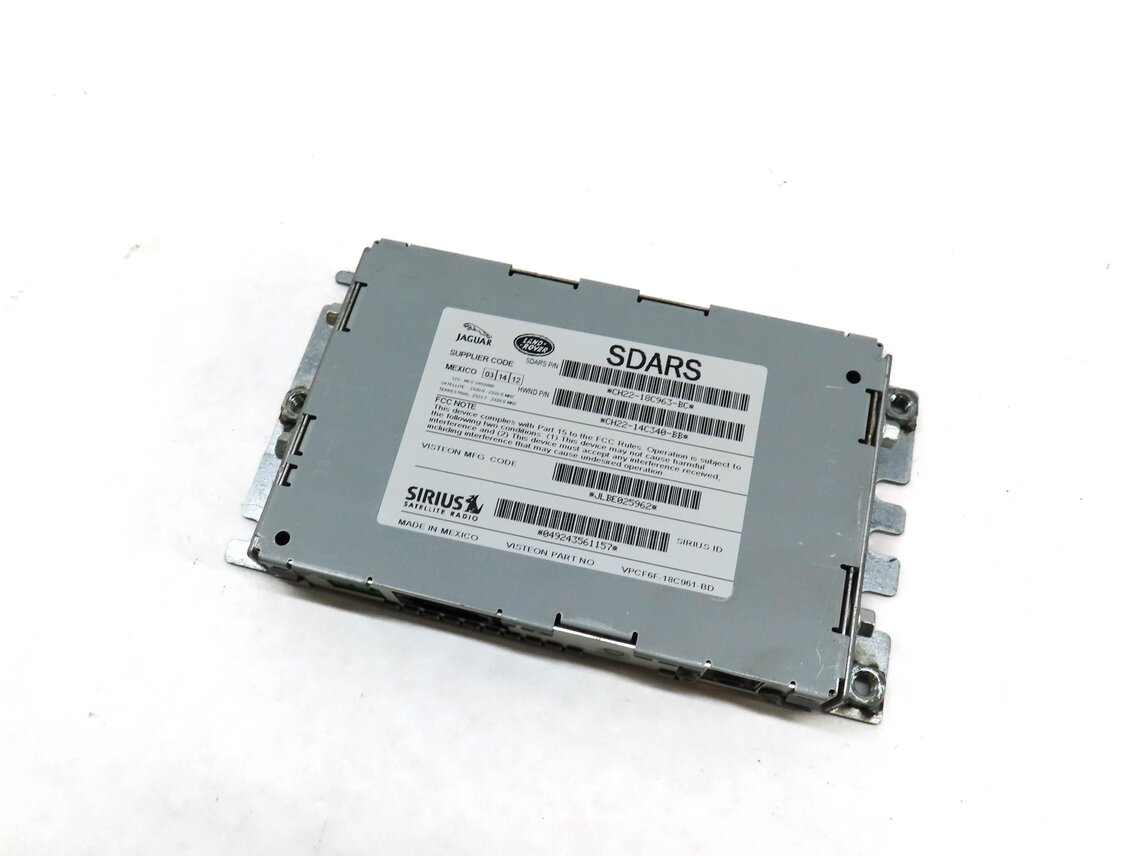 2012 RANGE ROVER SPORT (L320) SIRIUS SATELLITE RADIO CONTROL MODULE CH2218C963BC