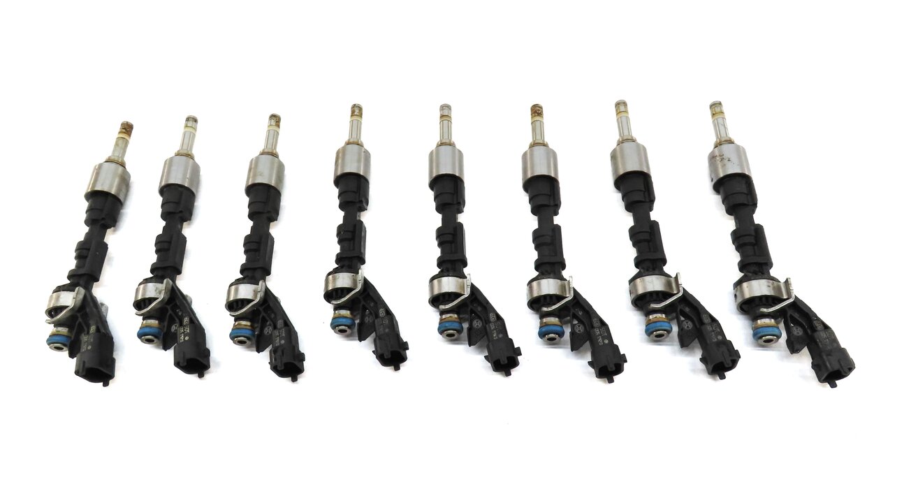 Thumbnail 2: 2010-2017 JAGUAR RANGE ROVER SPORT (L320 L322 L405 L494) 5.0L FUEL INJECTOR SET