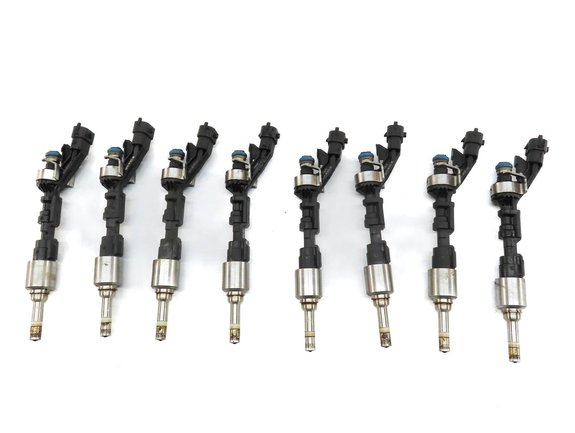 Thumbnail 3: 2010-2017 JAGUAR RANGE ROVER SPORT (L320 L322 L405 L494) 5.0L FUEL INJECTOR SET