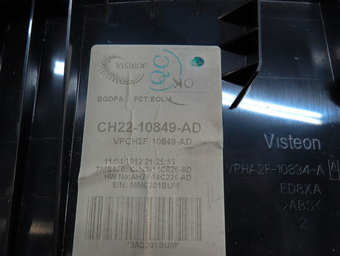 Thumbnail 12: 2012 RANGE ROVER SPORT L320 5.0L N.A. SPEEDOMETER ECM DEM ENGINE MODULE KEY SET