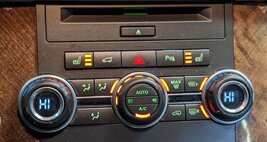 Thumbnail 2: 2012-2013 RANGE ROVER SPORT (L320) FRONT HEATER A/C TEMPERATURE CLIMATE CONTROL