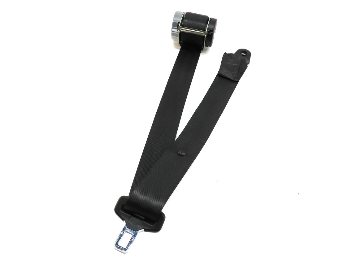 2012 RANGE ROVER SPORT (L320) REAR CENTER 2ND ROW SEAT BELT RETRACTOR (BLACK)