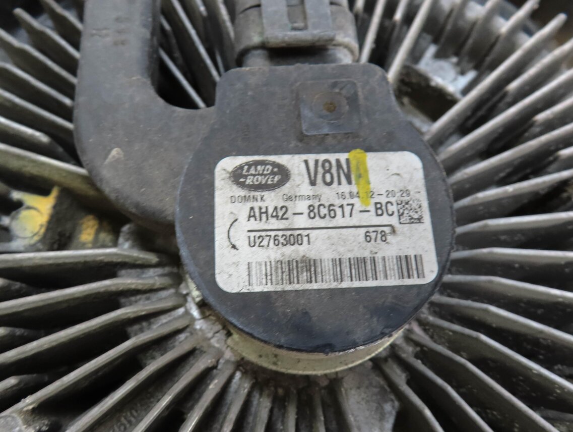 Thumbnail 6: 2010-2013 LR4 - RANGE ROVER SPORT (L320) 5.0L NON SC COOLING FAN BLADE w/ CLUTCH