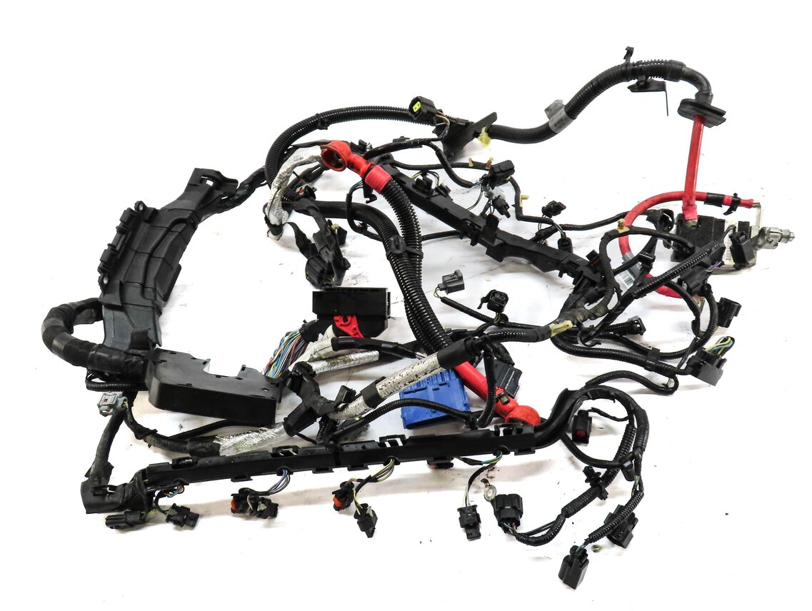 Thumbnail 2: 2012 RANGE ROVER SPORT (L320) 5.0L N.A. ENGINE WIRING WIRE HARNESS AH2312B637AF