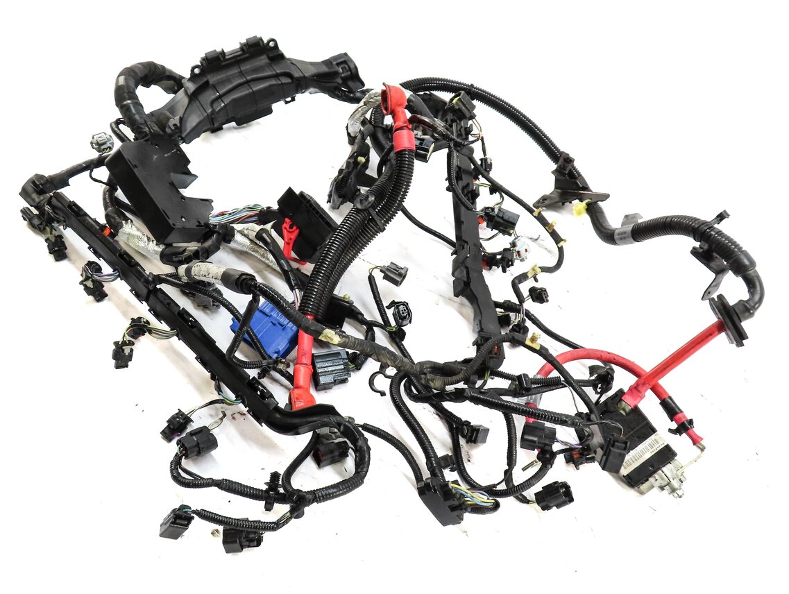 Thumbnail 3: 2012 RANGE ROVER SPORT (L320) 5.0L N.A. ENGINE WIRING WIRE HARNESS AH2312B637AF