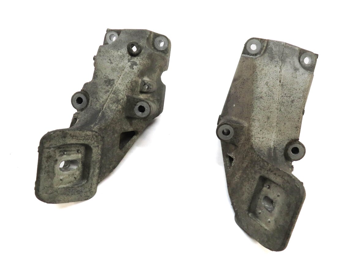 Thumbnail 1: 2012 RANGE ROVER SPORT L320 5.0L NON-SUPER LEFT RIGHT ENGINE MOUNT BRACKET SET 2