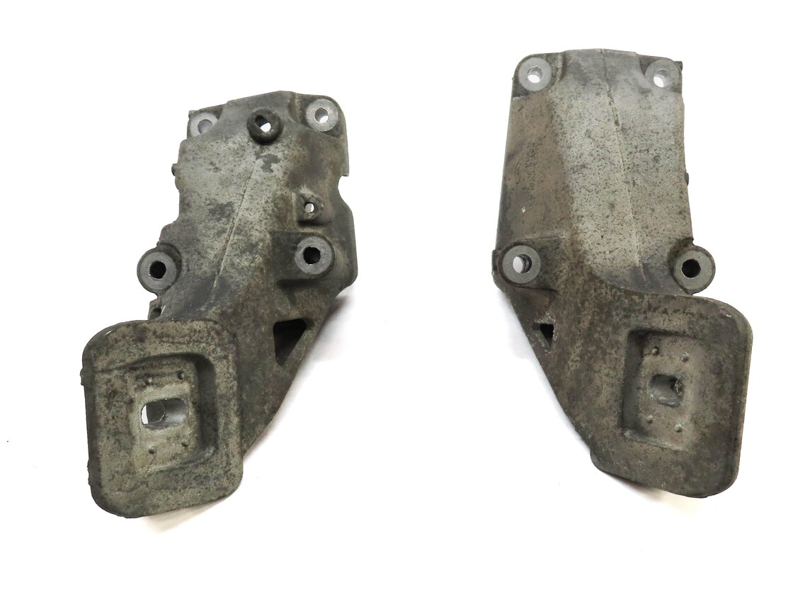 Thumbnail 2: 2012 RANGE ROVER SPORT L320 5.0L NON-SUPER LEFT RIGHT ENGINE MOUNT BRACKET SET 2
