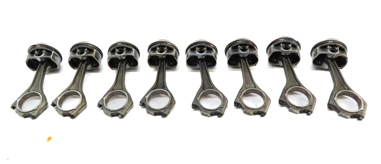 Thumbnail 5: 2012 RANGE ROVER SPORT L320 5.0L NATURALLY ASPIRATED ENGINE PISTON SET 8 w/ RODS
