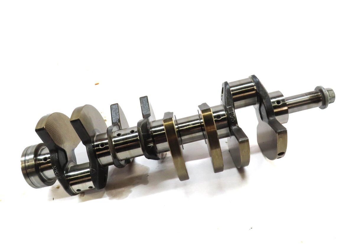 2010 PORSCHE PANAMERA (970 G1) 4.8L M48 TWIN TURBO ENGINE CRANKSHAFT CRANK SHAFT