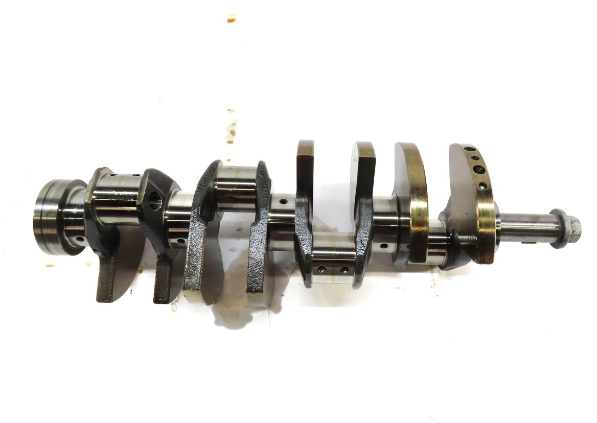 Thumbnail 3: 2010 PORSCHE PANAMERA (970 G1) 4.8L M48 TWIN TURBO ENGINE CRANKSHAFT CRANK SHAFT