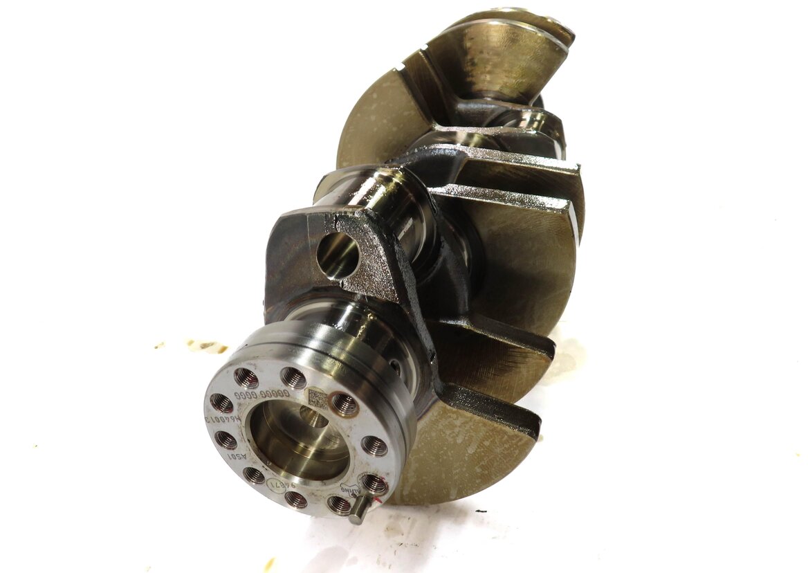 Thumbnail 4: 2010 PORSCHE PANAMERA (970 G1) 4.8L M48 TWIN TURBO ENGINE CRANKSHAFT CRANK SHAFT